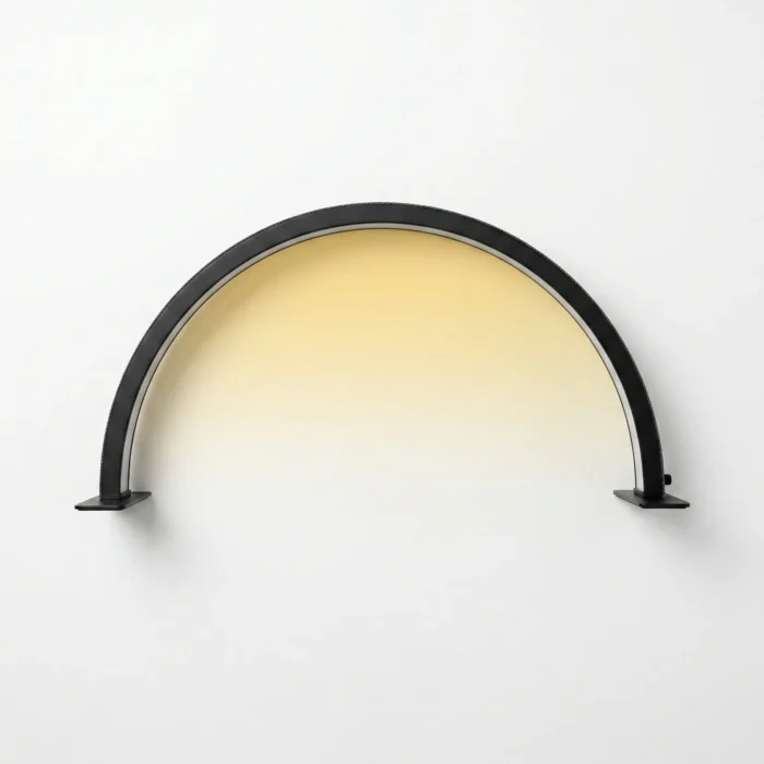 Meem'z 25W half moon LED nail art table lamp for salon and home nail workstation in Pakistan