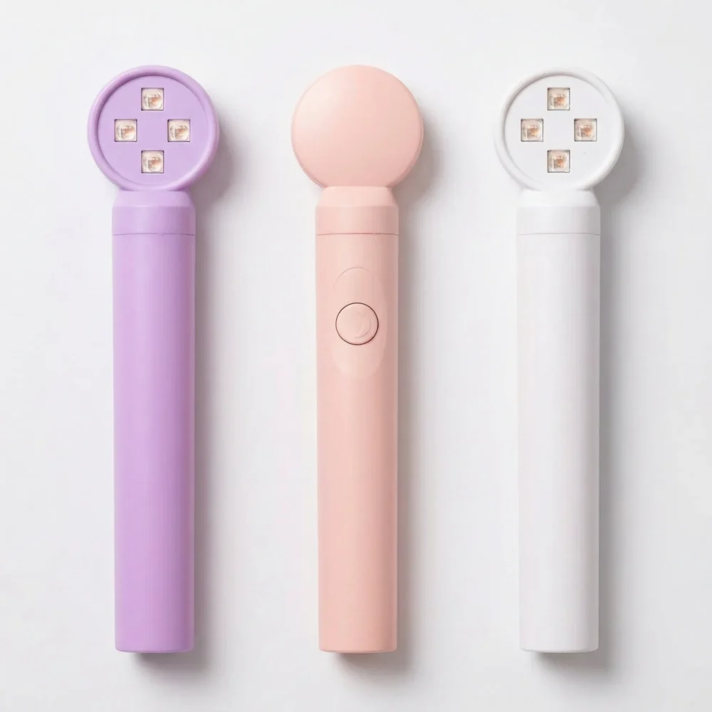 Meem'z mini handheld 12W UV LED nail lamp for spot curing and portable nail use in Pakistan