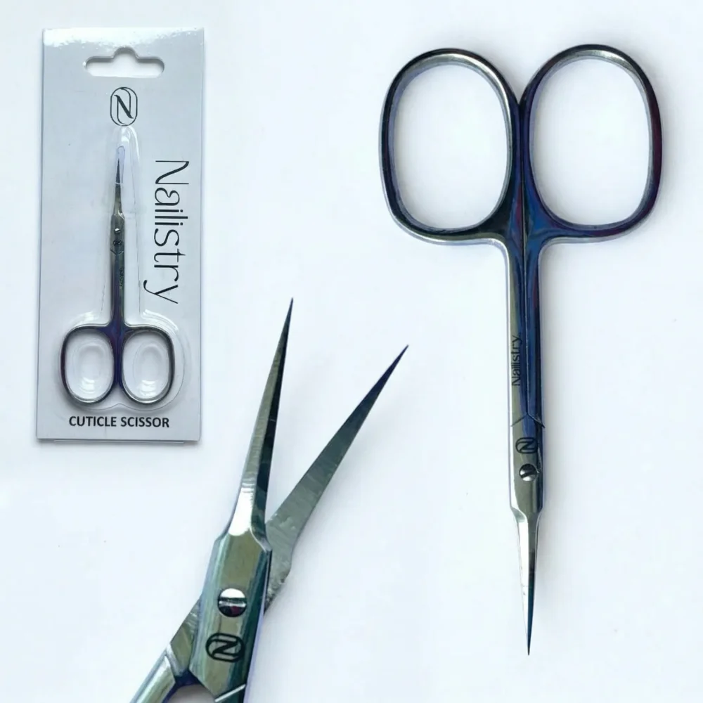 Home 29 Nailistry Professional Cuticle Scissors Type A for nail technicians available in Pakistan at Meem'z