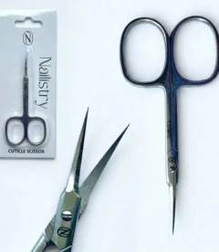 Nailistry Professional Cuticle Scissors Type A for nail technicians available in Pakistan at Meem'z