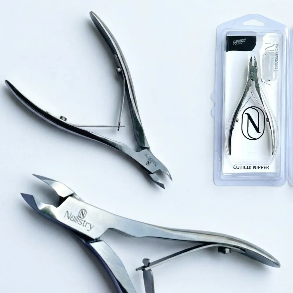 Nailistry Professional Cuticle Nipper stainless steel available in Pakistan at Meem'z Nail Art