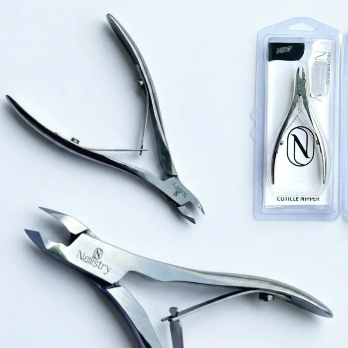 Nailistry Professional Cuticle Nipper stainless steel available in Pakistan at Meem'z Nail Art