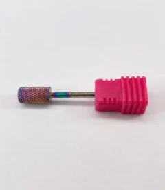 Meem'z gold carbide small cylinder barrel drill bit with case for nail technicians in Pakistan