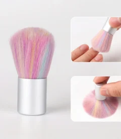 Meem'z small nail dust brush compact for nail technicians in Pakistan