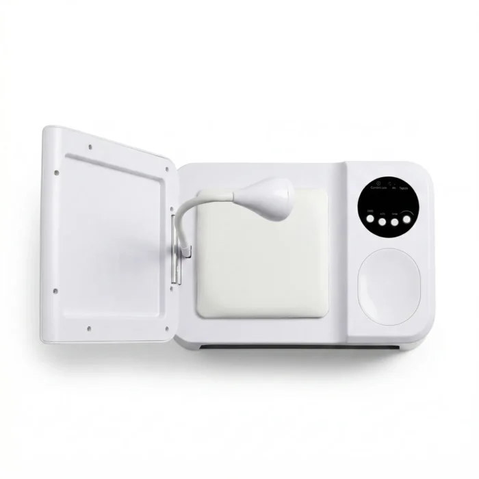 SUN23S 4-in-1 UV LED nail lamp with arm rest and mixing plate all-in-one workstation unit in Pakistan