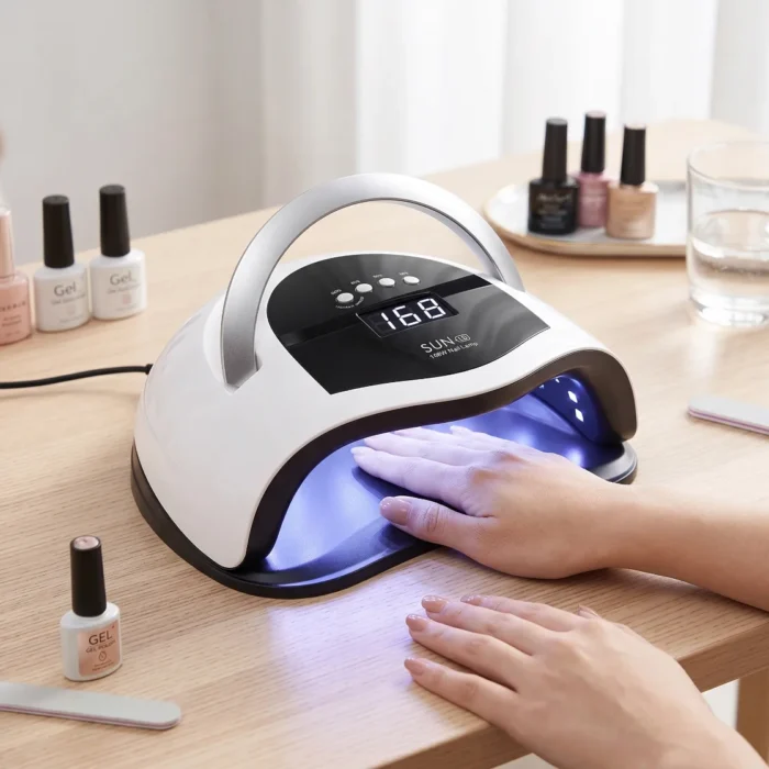 SUN L8 168W UV LED nail curing lamp with 45 LED beads for salon use in Pakistan SUN L8 168W UV LED nail curing lamp with 45 LED beads for salon use in Pakistan