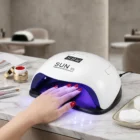 SUN X5 54W UV LED nail curing lamp compact for salon and home use in Pakistan