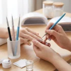 Meem'z detail nail art brush set 3 pieces 7mm 9mm 11mm for nail art in Pakistan