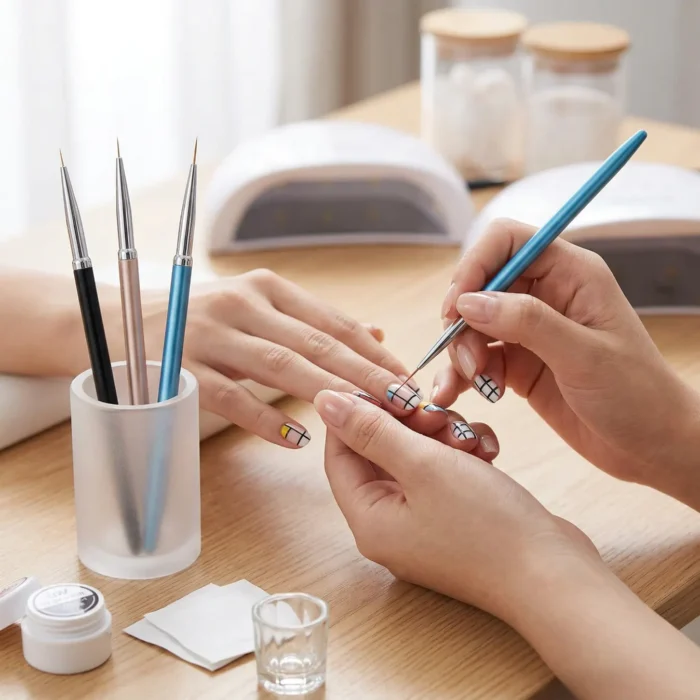 Meem'z detail nail art brush set 3 pieces 7mm 9mm 11mm for nail art in Pakistan Meem'z detail nail art brush set 3 pieces 7mm 9mm 11mm for nail art in Pakistan