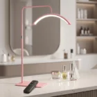 Meem'z half moon UV LED nail lamp with adjustable stand in pink for salon use in Pakistan