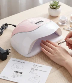 Blueque V5 120W UV LED nail curing lamp for professional salon use in Pakistan