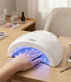 SUNone 48W 2-in-1 UV LED nail curing lamp dual power mode for salon and home use in Pakistan SUNone 48W 2-in-1 UV LED nail curing lamp dual power mode for salon and home use in Pakistan