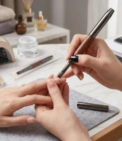Meem'z professional gel application brush for smooth gel polish application in Pakistan