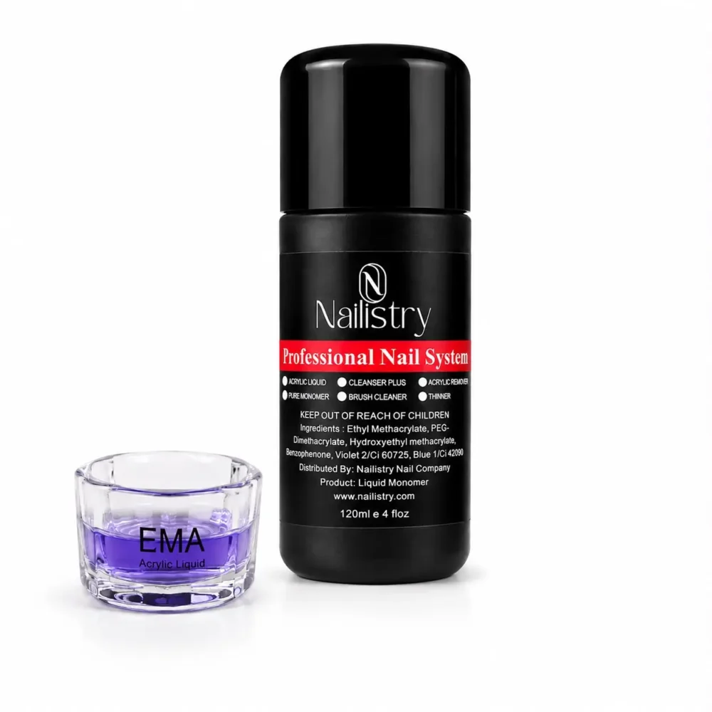 nailistry acrylic liquid monomer ema 120