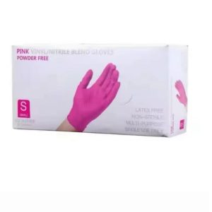 High quality Gloves 100pcs box Size S- pink