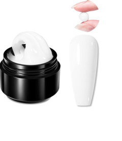 Nailistry Non-Sticky Sculpting Gel for 3D Nail Art - Milky White
