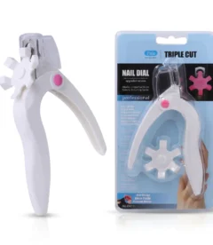 Meem'z nail tip cutter with length measure guide for consistent nail tip trimming in Pakistan