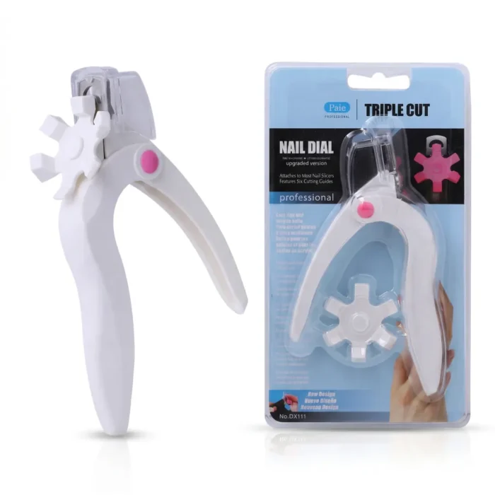 Meem'z nail tip cutter with length measure guide for consistent nail tip trimming in Pakistan
