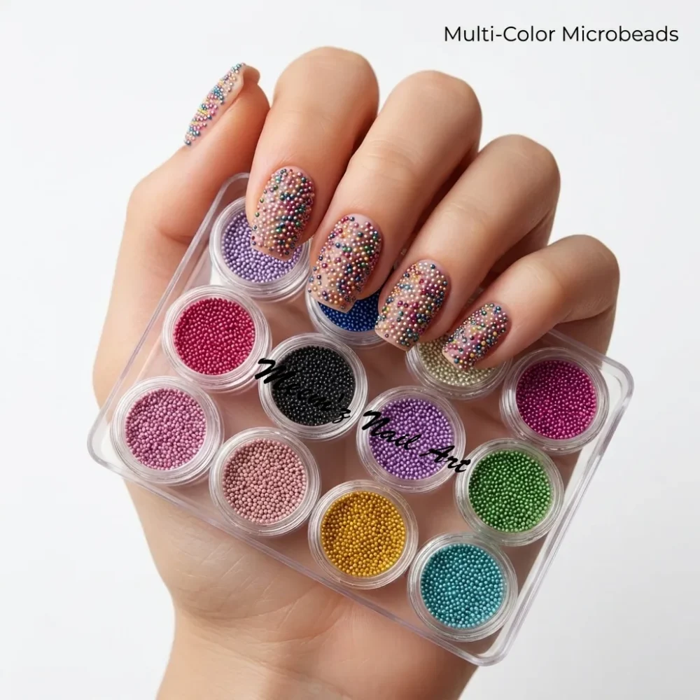 Meem'z Multi-Colour Nail Microbeads
