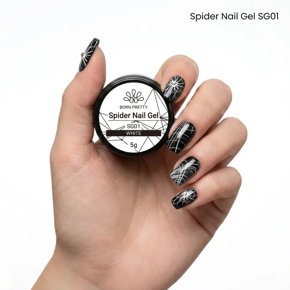 Born Pretty Spider Gel 5ml - SG01 White