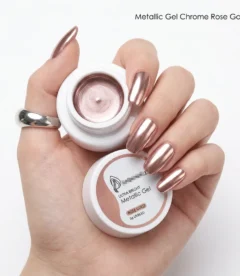 Meem'z Metallic Chrome Gel - Rose Gold