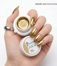 Meem'z Metallic Chrome Gel - Gold