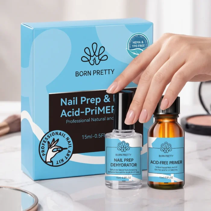 Born Pretty nail prep dehydrator and primer set 15ml two piece for professional nail preparation in Pakistan
