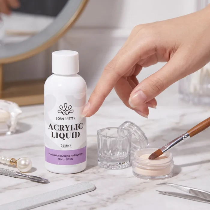 Born Pretty acrylic liquid monomer 60ml professional for acrylic nail services in Pakistan