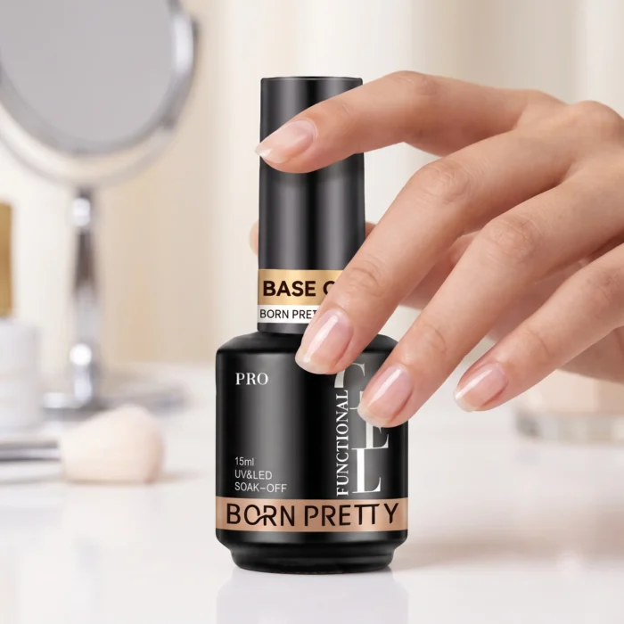 Born Pretty reinforcement base gel 15ml strengthening for weak nails in Pakistan