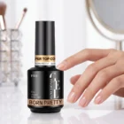 Born Pretty super no-wipe UV gel top coat 15ml enhanced mirror gloss for professional gel nails in Pakistan