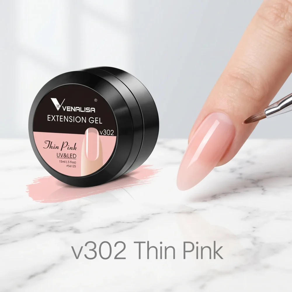 Venalisa extension builder gel TPO free HEMA free thin pink V302 delicate for nail extensions in Pakistan Venalisa extension builder gel TPO free HEMA free thin pink V302 delicate for nail extensions in Pakistan