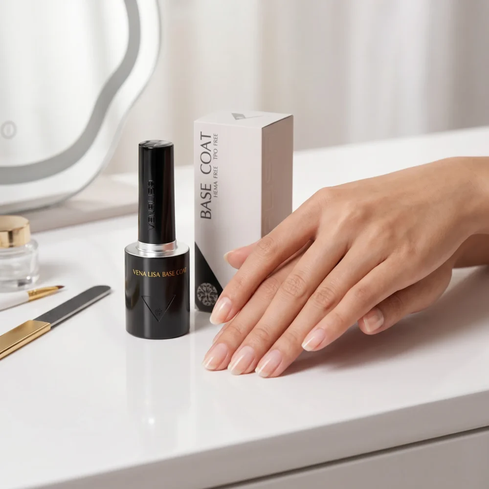 Venalisa TPO free HEMA free base coat 10ml hypoallergenic safer gel services in Pakistan