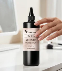 Venalisa Base Coat 225g Bulk Professional Size - TPO Free and HEMA Free The 225g bulk professional base coat is designed for one type of customer specifically: the high-volume professional nail salon that goes through base coat quickly and wants the lowest possible cost per application alongside the safety benefits of a HEMA-free and TPO-free formula. At this volume level the per-application cost is significantly lower than purchasing multiple standard 15ml bottles, making it the practical choice for salons running a full daily appointment schedule of gel nail services. Who This Product Is For Professional nail salons doing 20 or more gel services per day Nail studios looking to significantly reduce product costs through bulk purchasing Salon owners who prioritise hypoallergenic formulas across their entire service offering Training academies doing high volumes of practice gel services Key Specifications Brand: Venalisa Volume: 225g bulk Formula: TPO-free and HEMA-free Type: Professional bulk base coat Cure: UV or LED lamp For: High-volume professional salon use only Cost Efficiency at Bulk Volume A standard 15ml base coat provides approximately 100 to 120 applications for standard nail services. A 225g jar provides many times this volume, significantly reducing the cost per service and the frequency of reordering. For a busy salon this operational efficiency translates directly to better margins on gel nail services. Bulk Orders and Salon Supply Meem'z supplies nail salons across Pakistan with professional products in appropriate volumes for salon use. Contact us about bulk pricing and regular supply arrangements for your salon.