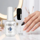 Rosalind diamond UV gel top coat ultra gloss premium finish for professional gel nails in Pakistan