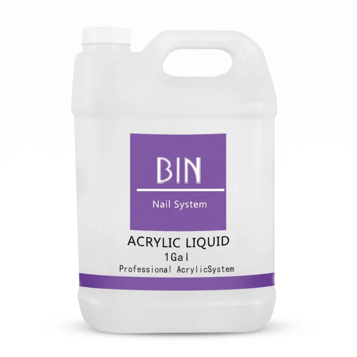 Meem'z acrylic monomer liquid gallon 3.7L bulk professional supply for high volume acrylic salons in Pakistan