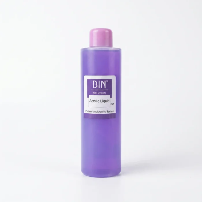 BIN acrylic liquid monomer 1L professional for frequent acrylic nail services in Pakistan