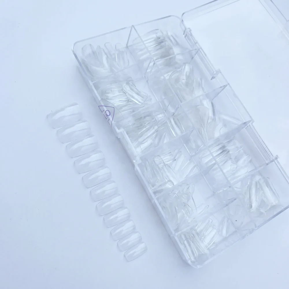 Meem'z Short to Medium Square Nail Tips Box - 504pcs