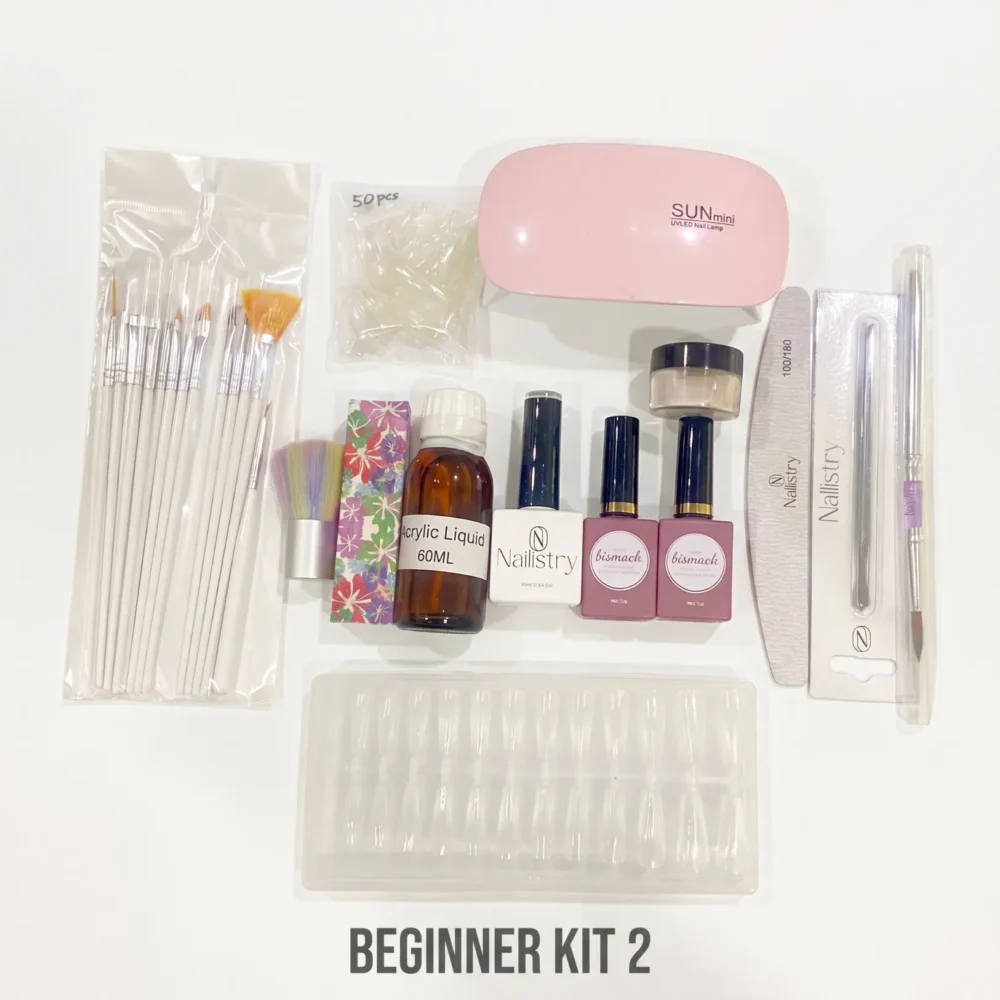 Meem'z acrylic nail starter kit for beginners kit 2 more complete for comprehensive acrylic learning in Pakistan