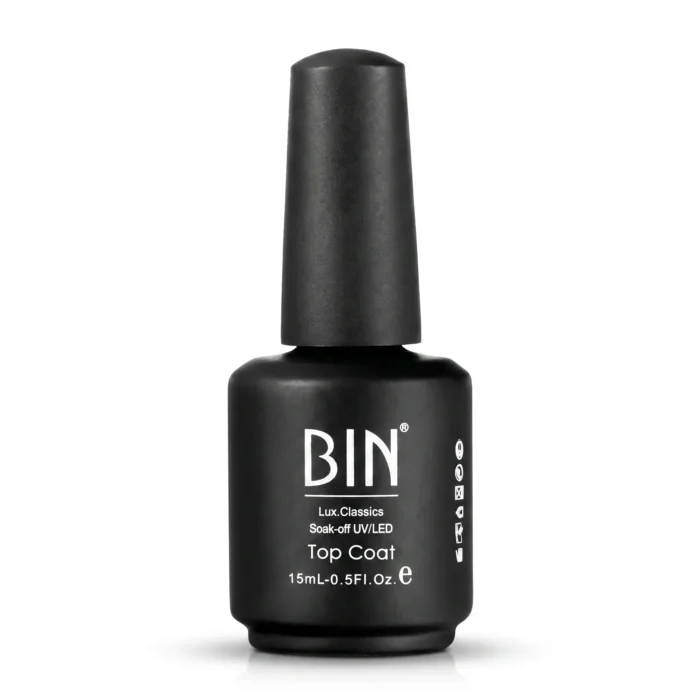 Bin UV gel top coat 15ml