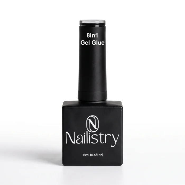 Nailistry 8-in-1 gel X multi-purpose gel base coat glue builder exclusively in Pakistan