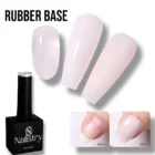 Nailistry rubber base gel natural pink 18ml tinted flexible base exclusively in Pakistan