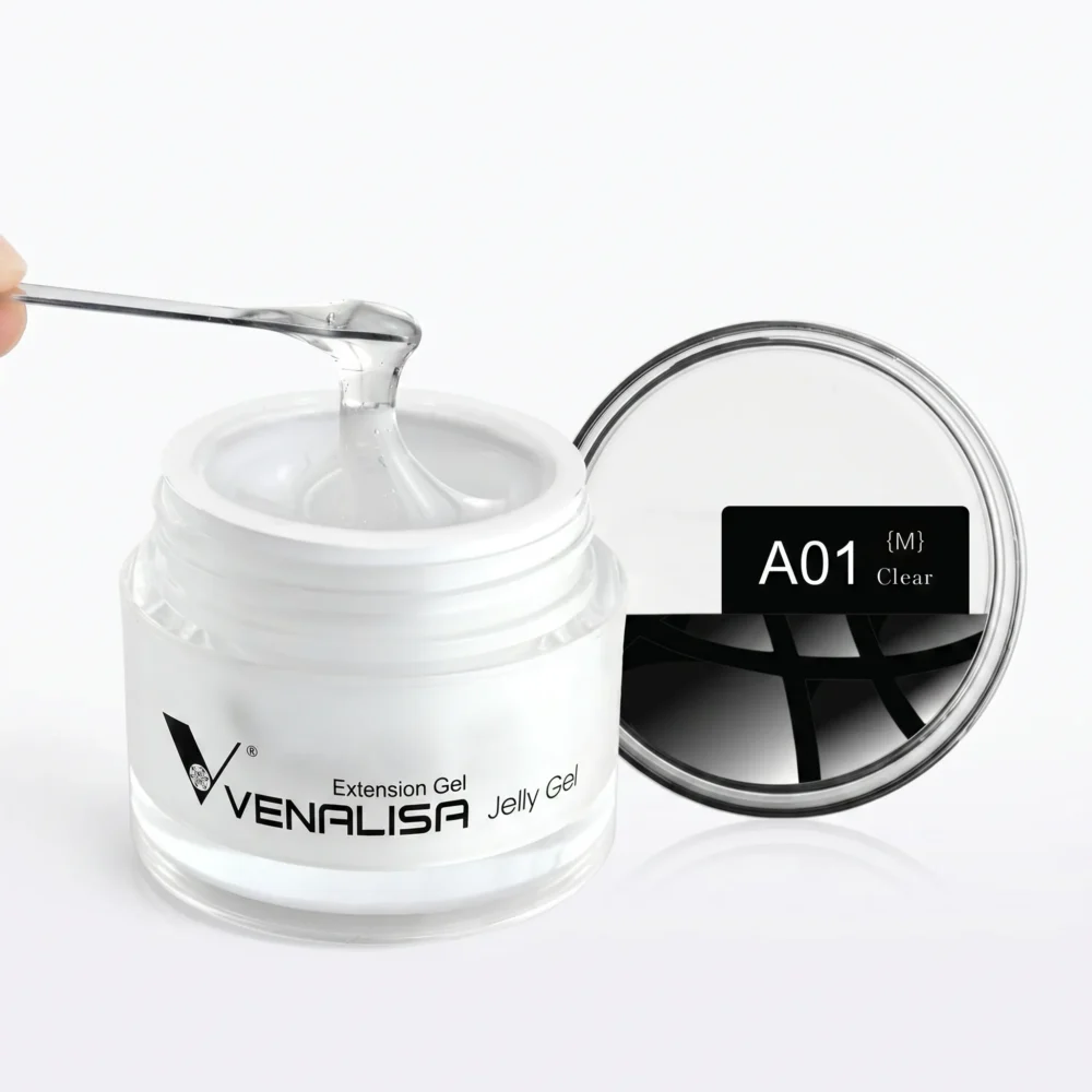 Venalisa hard jelly extension builder gel 15ml clear A01 for nail extensions in Pakistan