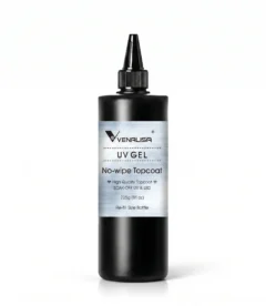 Venalisa no-wipe UV gel top coat 225g bulk professional size TPO free HEMA free for high volume salons in Pakistan