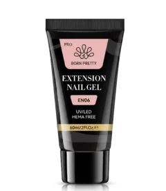 Born Pretty pro HEMA free polygel tube 60ml EN06 for professional nail extensions in Pakistan