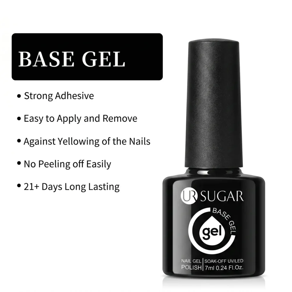 UR Sugar professional UV gel base coat for strong gel polish adhesion in Pakistan
