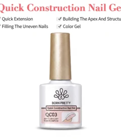 Born Pretty quick construction nail gel QC03 10ml tinted fast build for nail extensions in Pakistan Born Pretty quick construction nail gel QC03 10ml tinted fast build for nail extensions in Pakistan