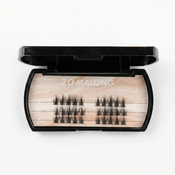 Zo Malong pre-made lash clusters natural style soft material for natural lash results in Pakistan