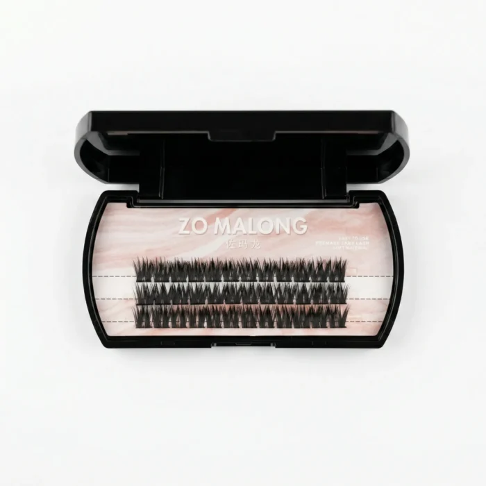Zo Malong pre-made lash clusters full volume style dense multi-row for dramatic lash results in Pakistan