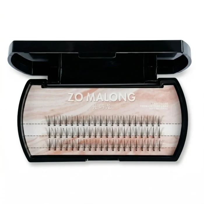 Zo Malong pre-made lash clusters classic fine style thin uniform for clean lash results in Pakistan