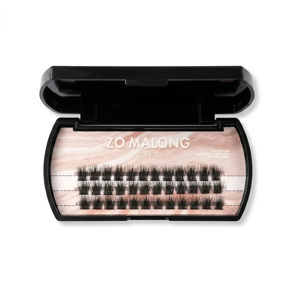 Zo Malong pre-made lash clusters volume fluffy style dramatic full for maximum lash glamour in Pakistan